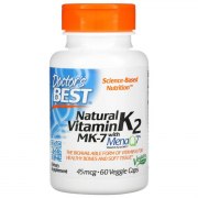 Заказать Doctor's Best Vitamin K2 MK7 with Mena Q7 45 мкг 60 вег капс