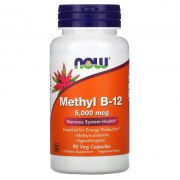 Заказать NOW Methyl B-12 5000 мкг 90 капс