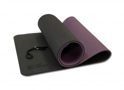 Заказать Original Fittools FT-YGM10-TPE-BPP Коврик для йоги 10 мм двухслойный TPE черно-фиолетовый