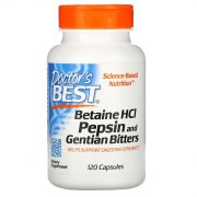 Заказать Doctor's Best Betaine HCL Pepsin and Gentian Bitters 120 капс