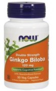 NOW Ginkgo Biloba 120 мг 50 вег капс