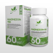 NaturalSupp Magnesium + B6 60 капс