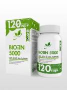 Заказать NaturalSupp Biotin 5000 мкг 120 капс