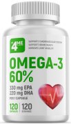 Заказать 4Me Nutrition Omega 3 60 % 120 капс
