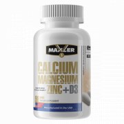Maxler Calcium Zinc Magnesium + D3 90 таб