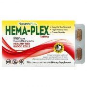 Заказать Nature's Plus Hema-Plex Iron 30 таб стикер